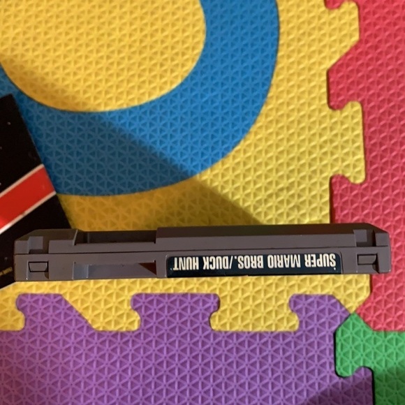 Vintage 80s Nintendo super Mario brothers duck hunt cassette game with manual - Picture 8 of 9